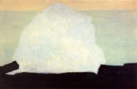 Milton Avery Paintings Value: A Collector's Guide to Market Trends and Investment Potential - White Wave - 1954 by Milton Avery