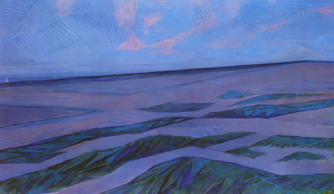 Mondrian Yellow: The Meaning and Power of Primary Color in Piet Mondrian's Revolutionary Art - Dune Landscape by Piet Mondrian