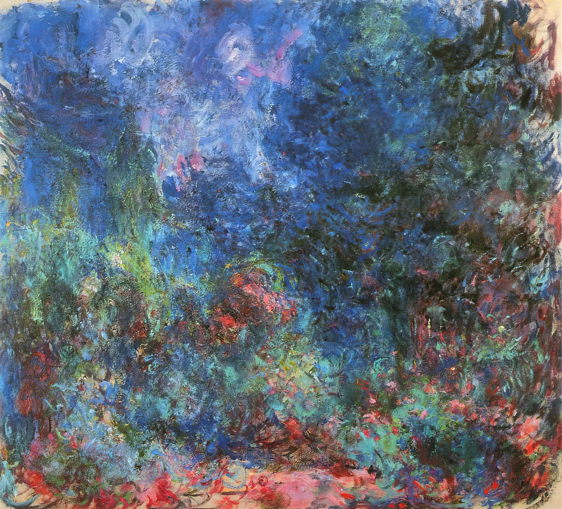 Monet Monte Carlo: The Impressionist's Riviera Masterpieces - The House at Giverny Viewed from the Rose Garden by claude monet