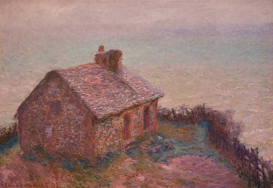 Monet Pictures for Sale: A Curator's Guide to Acquiring Authentic Impressionist Prints - Customs House at Varengaville by claude monet