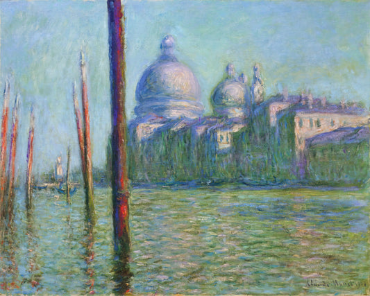 Monet Water Lilies Poster: A Gateway to Impressionist Serenity - The Grand Canal 03 by claude monet