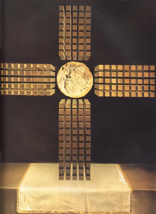Most Expensive Dali Painting: The Record-Breaking Masterpiece That Redefined Surrealist Art - NUCLEAR CROSS by Salvador Dali