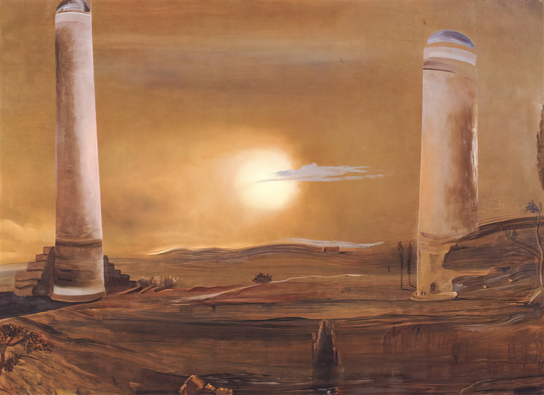 Most Famous Salvador Dalí Painting: A Curator's Guide to His Iconic Masterpieces - THE TOWERS by Salvador Dali