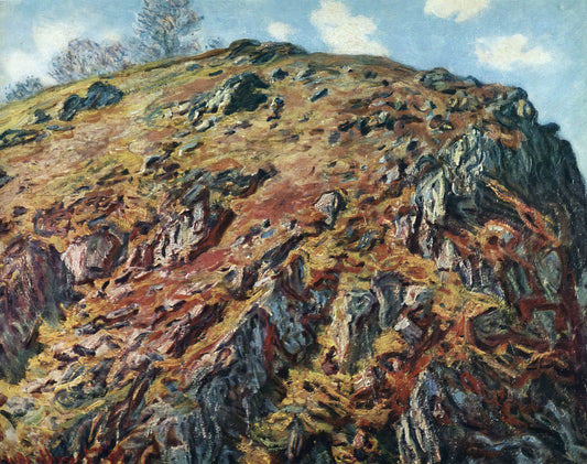 Musée d'Orsay Monet: A Curator's Guide to the Impressionist Master's Legacy - Study of Rocks by claude monet