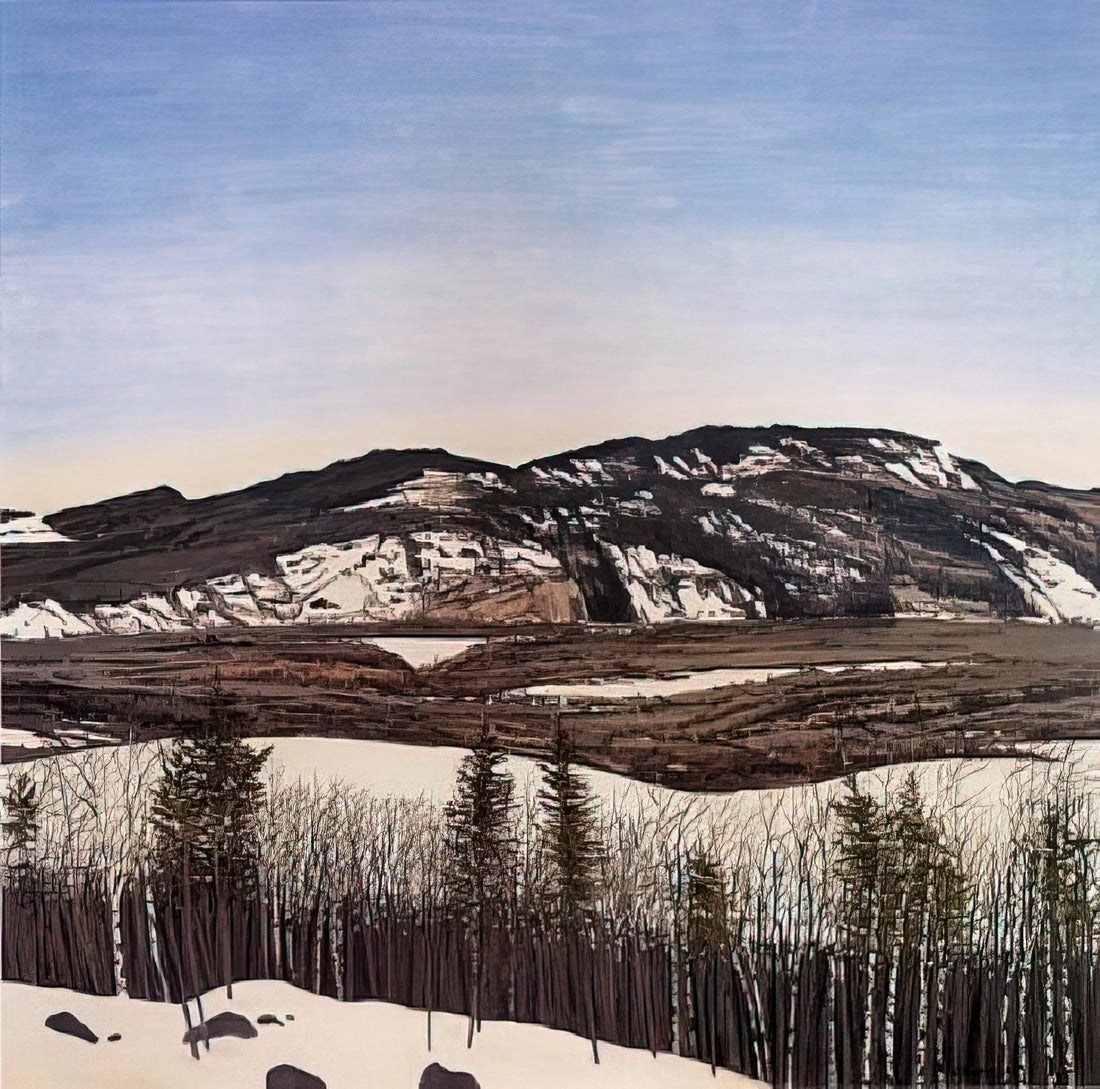 Neil Welliver Art for Sale: A Collector's Guide to the American Landscape Master - Hope to Megunticook - 1992 by Neil Welliver