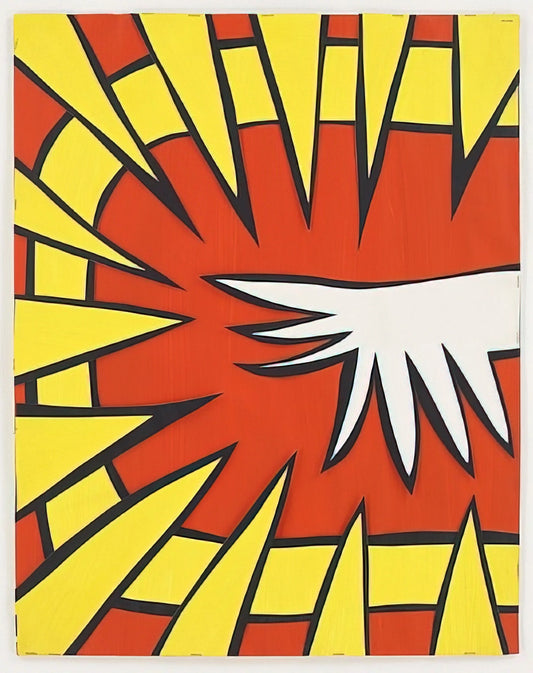Nicholas Krushenick Acrylic Print: A Guide to the Pop Art Pioneer's Vibrant Legacy - Untitled - 1963 by Nicholas Krushenick