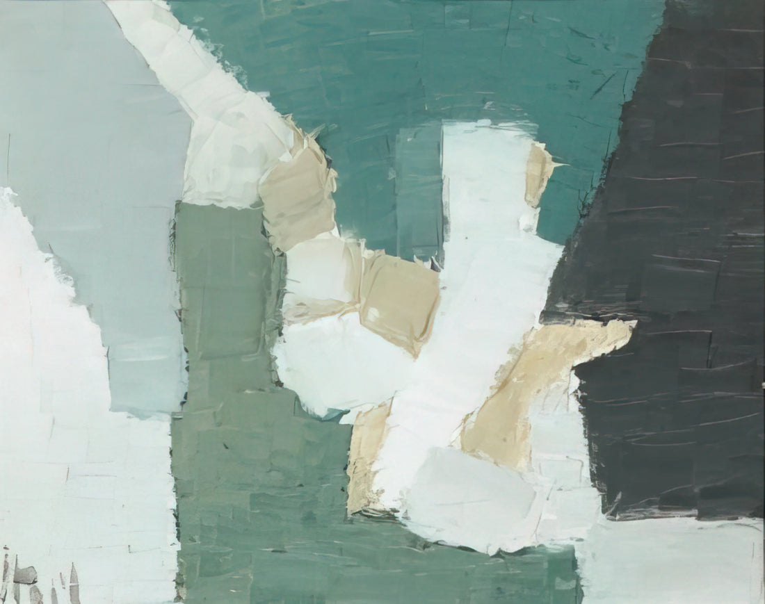Nicolas de Staël: The Revolutionary Painter Who Bridged Abstraction and Reality - Composition - 1949 by Nicolas de Stael