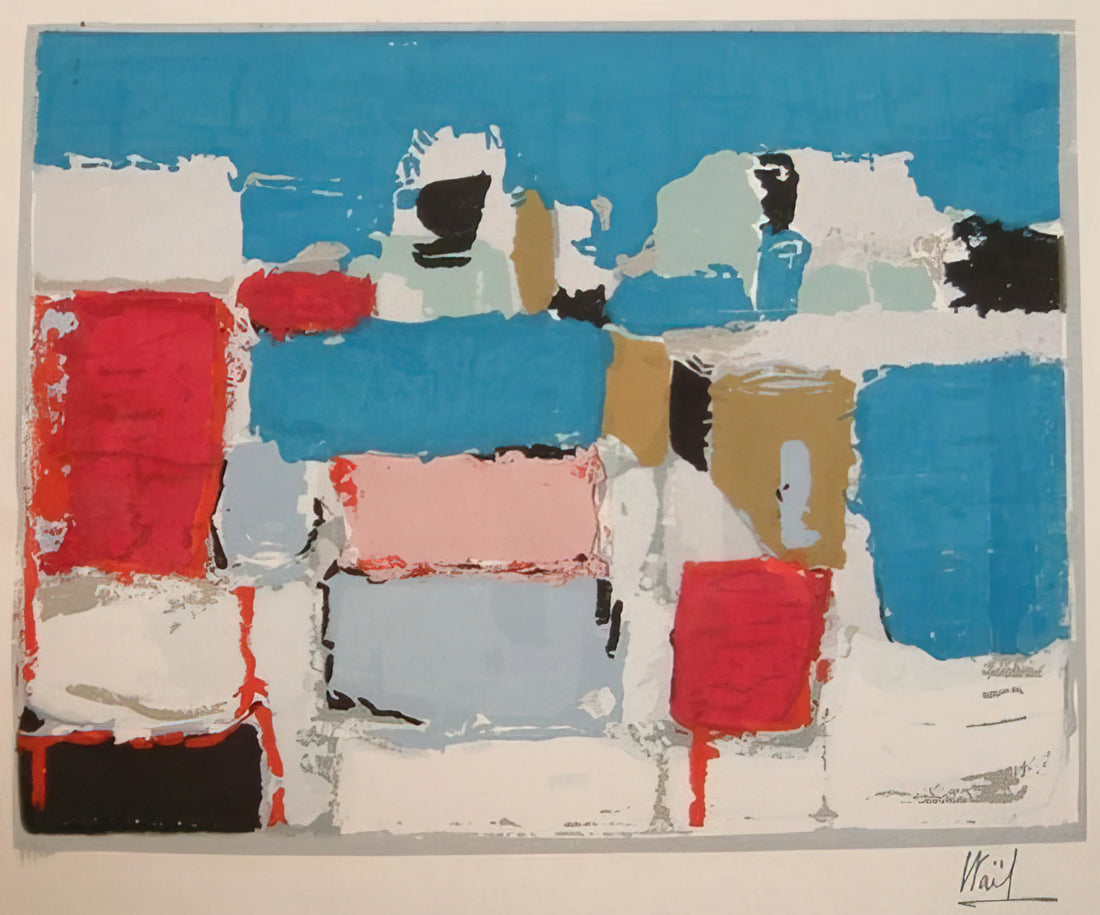 Nicolas de Staël: The Revolutionary Painter of Abstraction and Figuration - Méditerranée 01 - Art Informel by Nicolas de Stael