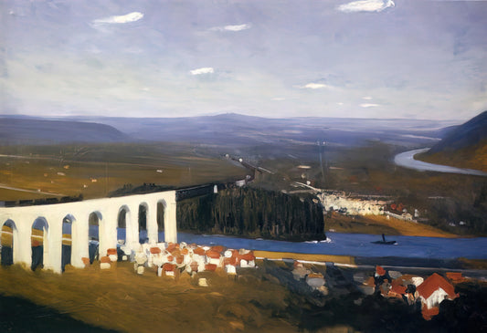 Nighthawks by Edward Hopper: An Iconic Masterpiece of American Solitude - Valley of the Seine by Edward Hopper