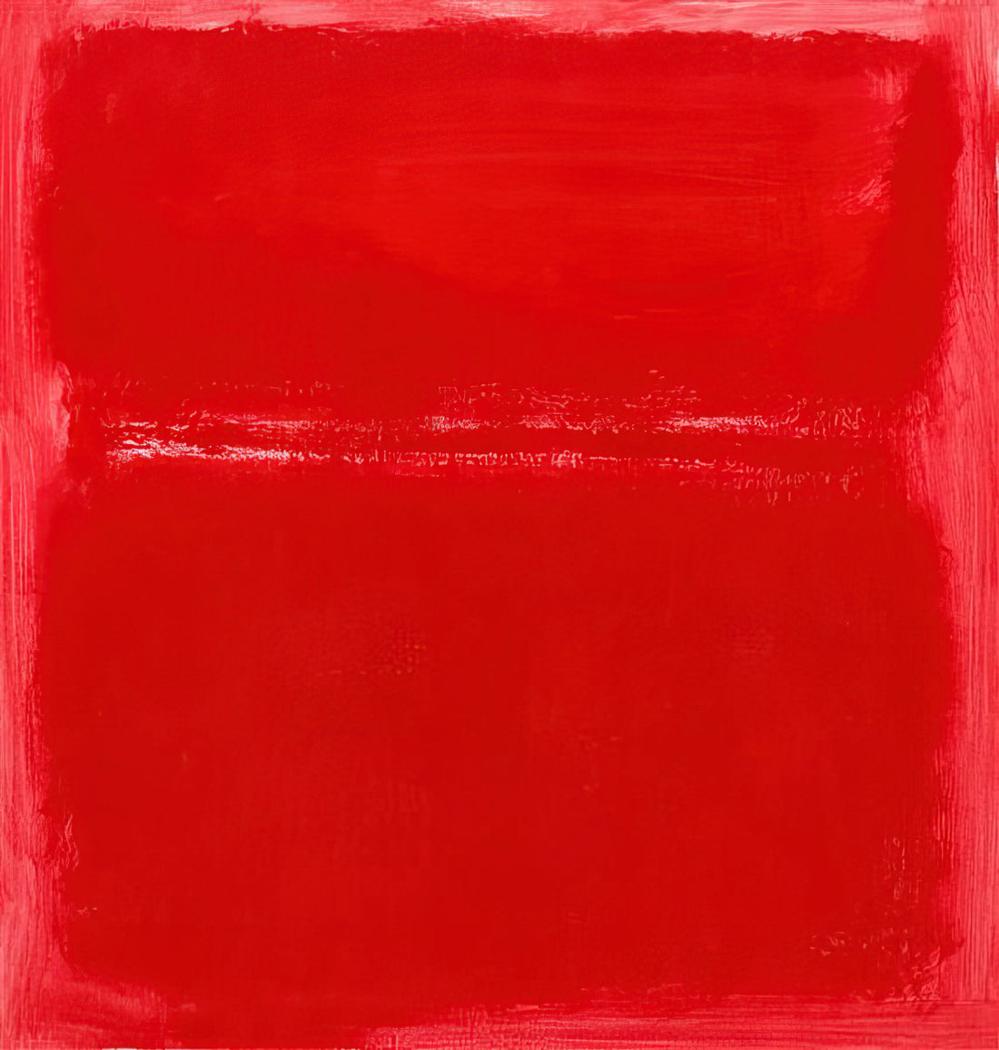 No. 1 Royal Red and Blue: A Masterpiece of Abstract Expressionism by Mark Rothko - Untitled - 1970 by Mark Rothko