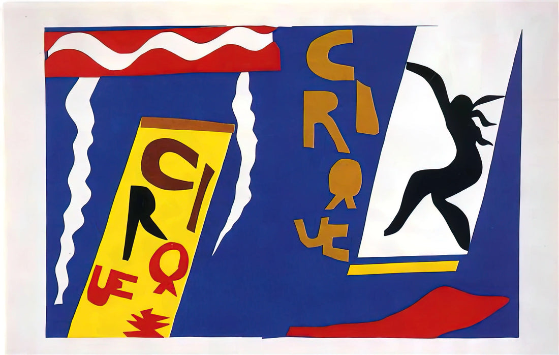 Nuit de Noël by Henri Matisse: A Masterpiece of Color and Spiritual Joy - THE CIRCUS 1947 by Henri Matisse