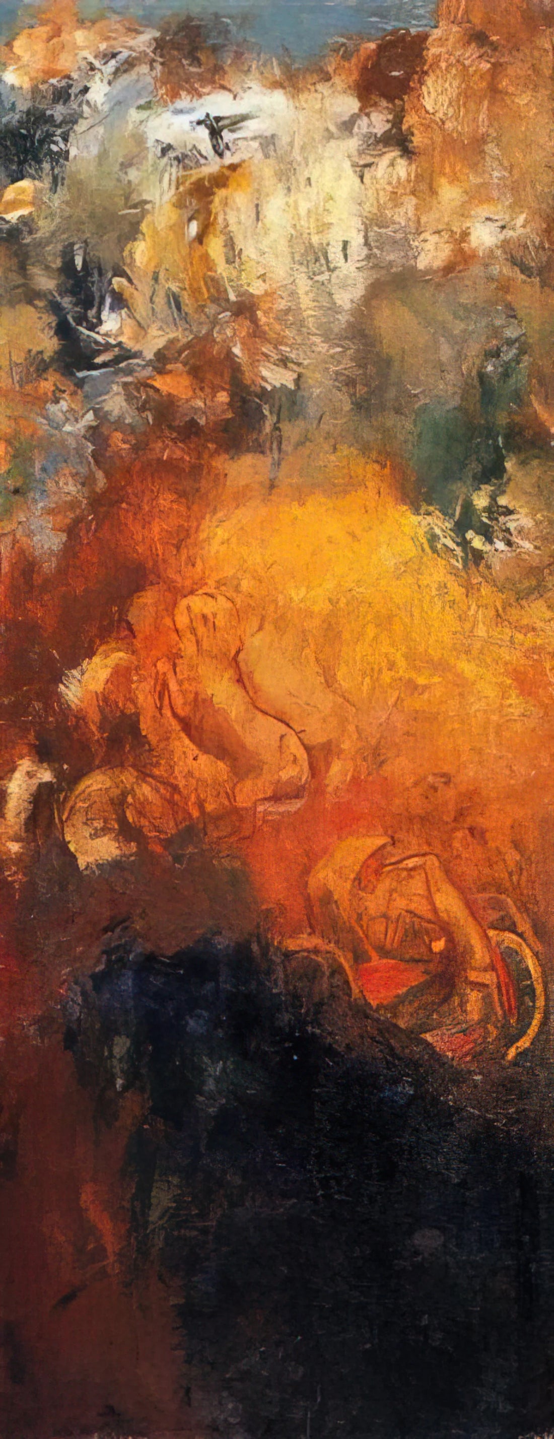 Odilon Redon's Mystical Conversation: A Journey into Symbolist Vision - APOLLO S CHARIOT by Odilon Redon