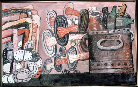 P. Guston: The Unflinching Gaze of a Modern Master - THE STREET 1977 by Philip Guston