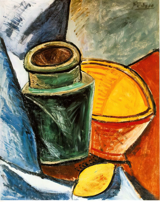 Pablo Picasso at Sotheby's: A Collector's Guide to the Master's Market and Art Prints - Still life with lemons by Pablo Picasso