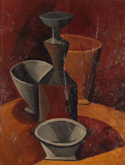 Pablo Picasso: The Revolutionary Genius Who Redefined Visual Art - Pitcher and Bowls - 1908 by Pablo Picasso