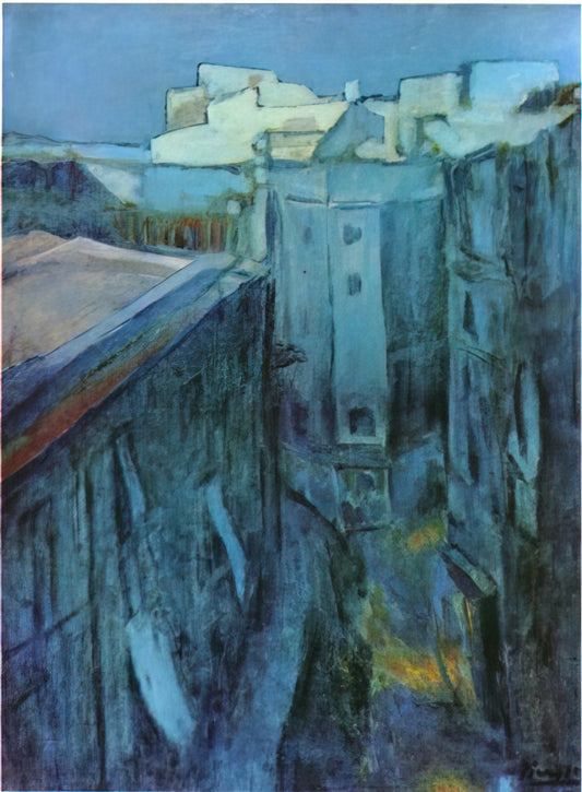 Pablo Picasso's Don Quijote: A Timeless Homage to Literary Genius - Dawn at Riera de Sant Joan by Pablo Picasso