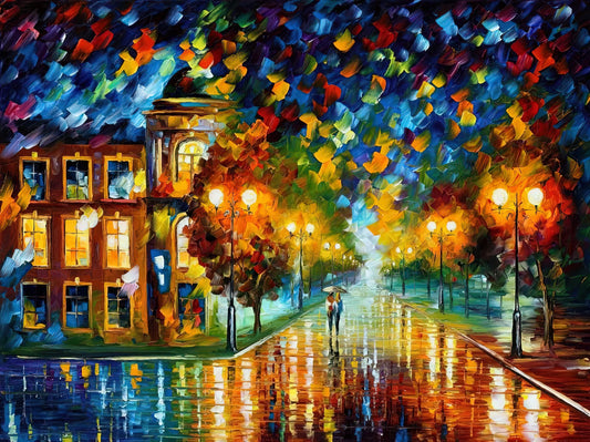 Paint by Numbers Leonid Afremov: A Modern Master's Palette for Artistic Exploration - Leonid Afremov by Leonid Afremov