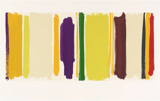 Patrick Heron Prints for Sale: A Collector's Guide to the British Abstract Master - Untitled From The Shapes of Colour - 1978 by Patrick Heron