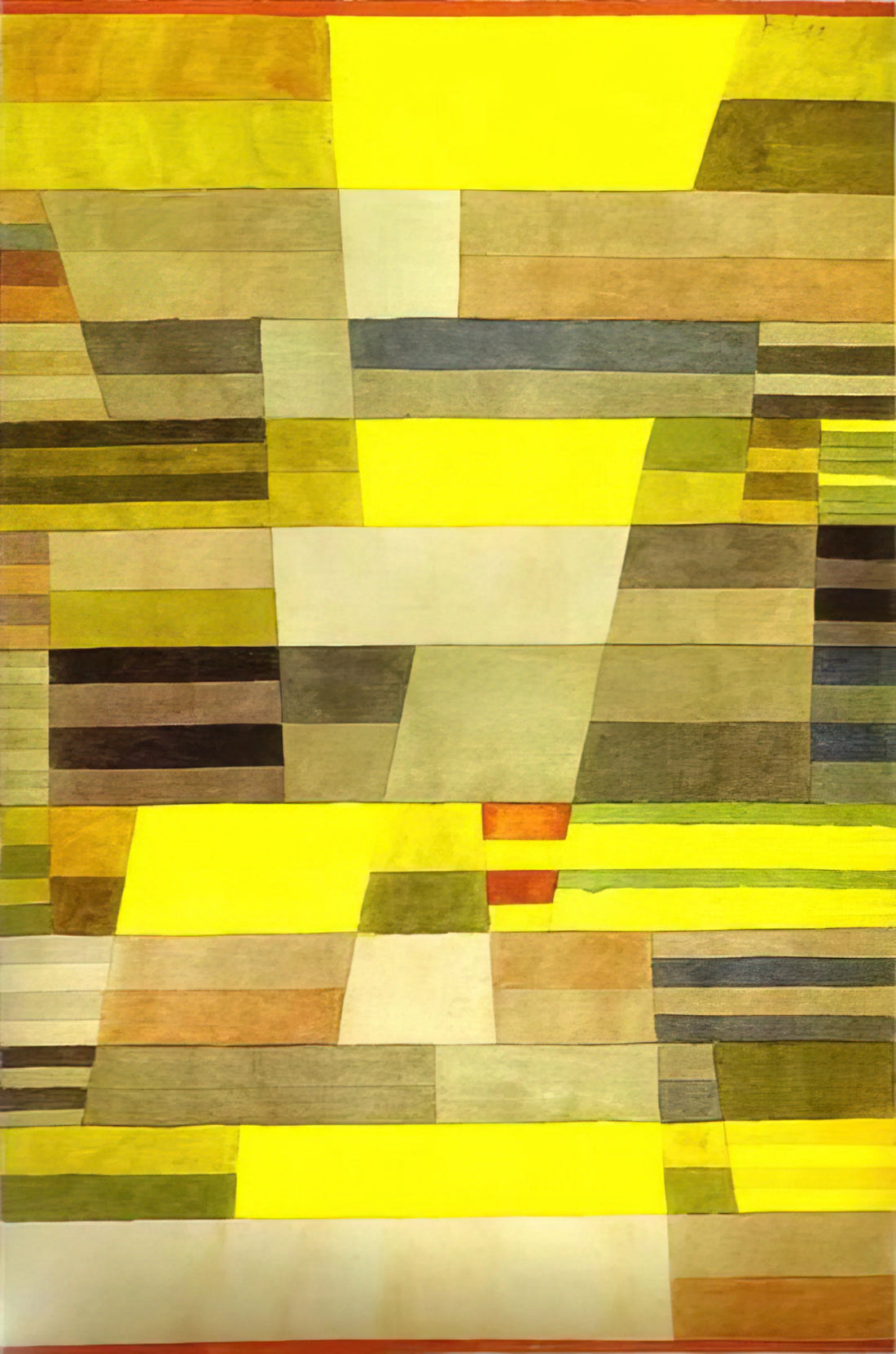 Paul Klee 1928: A Pivotal Year of Creative Transformation and Artistic Breakthrough - MONUMENT 1929 by Paul Klee