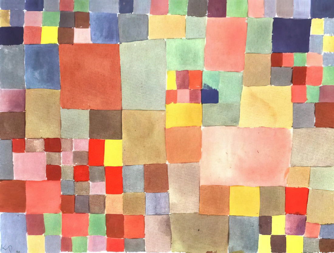 Paul Klee Prints for Sale: A Collector's Guide to Acquiring Museum-Quality Art - FLORA ON SAND 1927 by Paul Klee