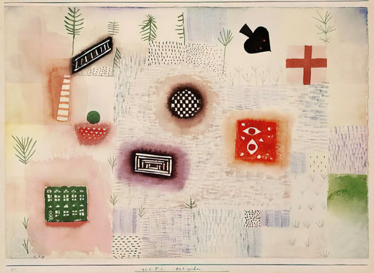Paul Klee: Making Visible the Invisible World of Color, Line, and Symbolism - PLACE SIGNS 1926 by Paul Klee