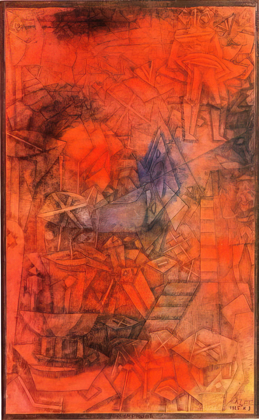 Paul Klee: The Poetic Visionary Who Redefined Modern Art - GROYNES 1925 by Paul Klee
