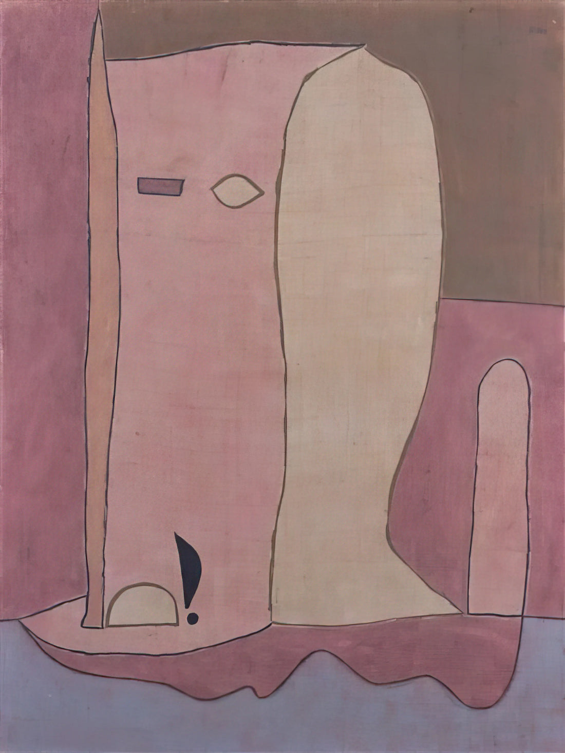 Paul Klee's Movement of Vaulted Chambers: Decoding the Artist's Architectural Abstraction - GARDEN FIGURE 1940 by Paul Klee