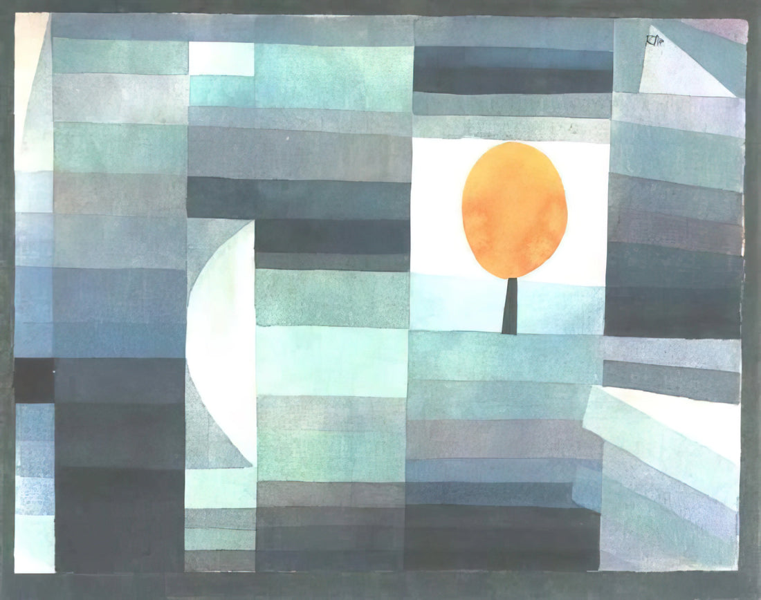 Paul Klee's Senecio (1922): A Masterpiece of Modernist Portraiture and Symbolism - THE MESSENGER OF AUTUMN 1922 by Paul Klee