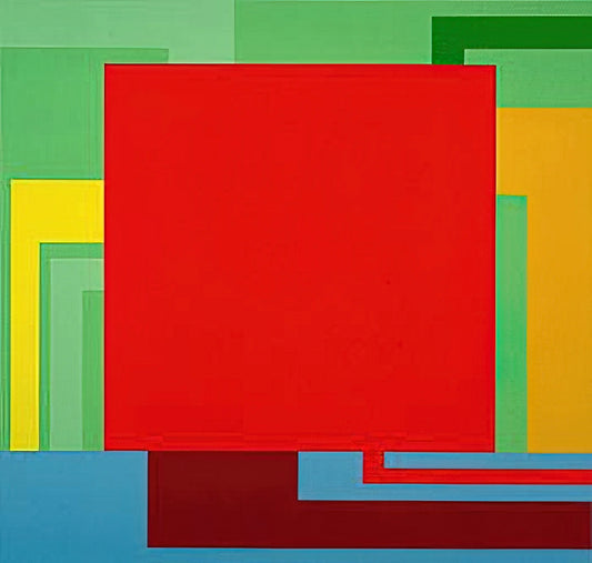 Peter Halley Artwork: A Critical Guide to the Neo-Geo Pioneer's Iconic Paintings - Soul Control - 1991 by Peter Halley