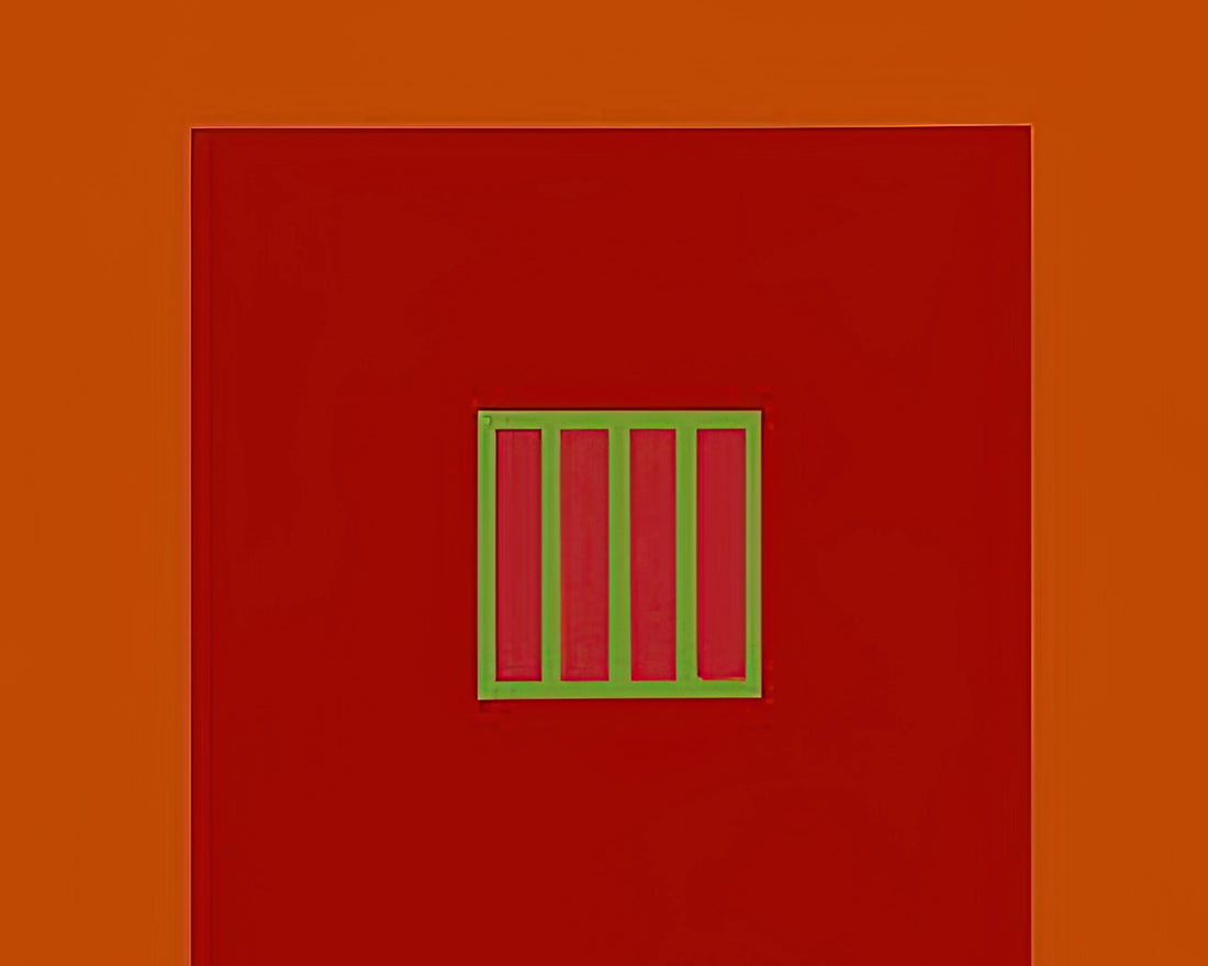 Peter Halley Prints: The Neo-Geometric Revolution in Contemporary Art - Day-Glo Prison - 1982 by Peter Halley