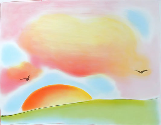 Peter Max Liberty Print: A Vibrant Symbol of Psychedelic Art and American Optimism - FREEDOM 1980 by Peter Max