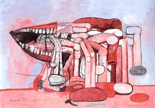 Philip Guston Art for Sale: A Collector's Guide to Acquiring Museum-Quality Prints - PAINTER S FORMS NO 2 1978 by Philip Guston