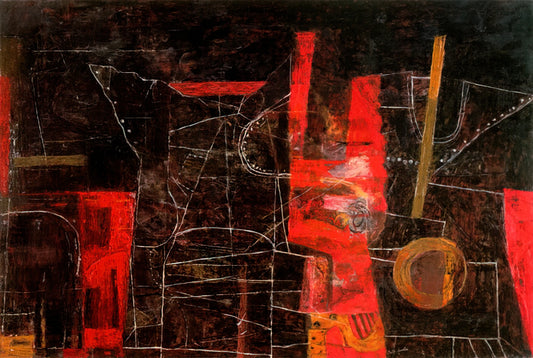 Philip Guston Gallery: Exploring the Evolution of a Provocative American Master - THE TORMENTORS 1948 by Philip Guston