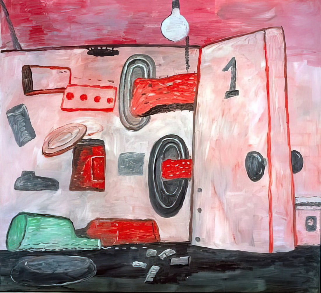 Philip Guston Now: The National Gallery of Art Exhibition and the Artist's Enduring Legacy - INSIDE OUTSIDE 1977 by Philip Guston