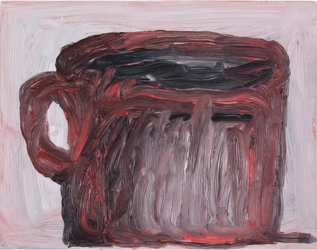 Philip Guston Retrospective: A Journey Through the Painter's Provocative Evolution - UNTITLED CUP by Philip Guston