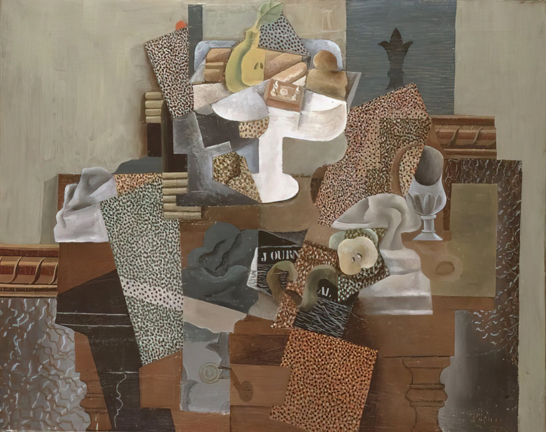 Picasso 1960 Lithograph: The Master's Late Printmaking Revolution - Still Life with Compote and Glass - 1914 by Pablo Picasso