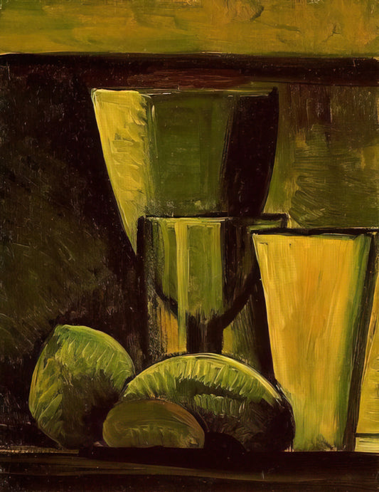 Picasso Drypoint Etching: A Master's Intimate Printmaking Revolution - Still life - 1908 by Pablo Picasso