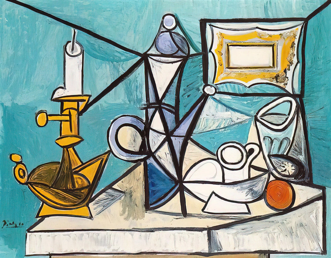 Picasso Etching Price Guide: Understanding Value, Rarity & Market Factors - Still life with lamp - 1944 by Pablo Picasso