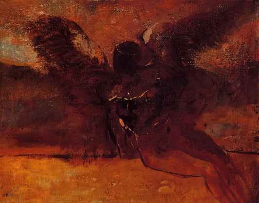 Picasso Large Paintings: Monumental Masterpieces That Defined Modern Art - The Fall of Icarus - 1958 by Pablo Picasso
