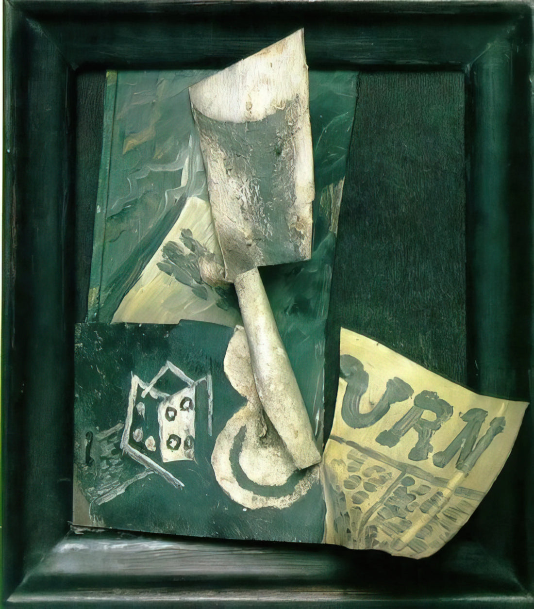 Picasso's 1970s: The Final Decade of a Prolific Genius - Glass and newspaper by Pablo Picasso