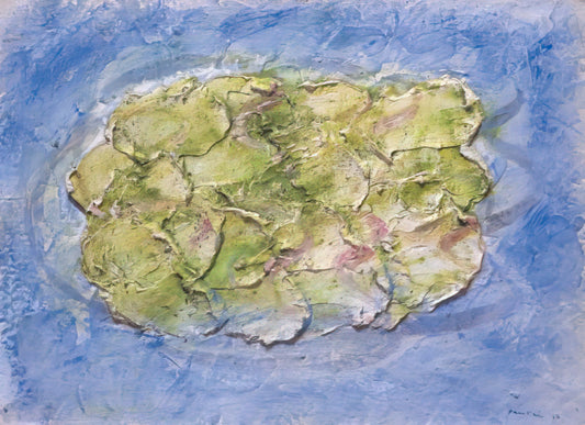 Piero Manzoni Prints: Exploring the Legacy of a Radical Conceptual Artist - Frog Pond - 1957 by Piero Manzoni