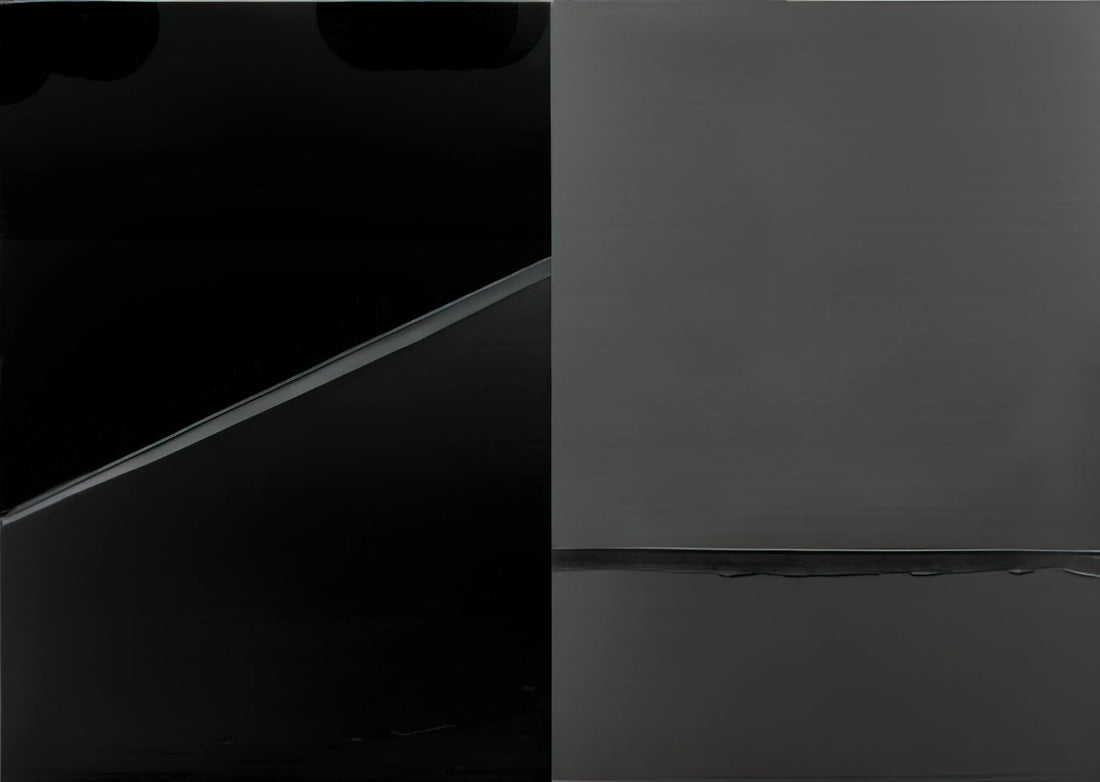 Pierre Soulages Posters: Exploring the Master of Outrenoir Through Museum-Quality Prints - Peinture 222 x 314 cm, 24 février 2008 - 2008 by Pierre Soulages