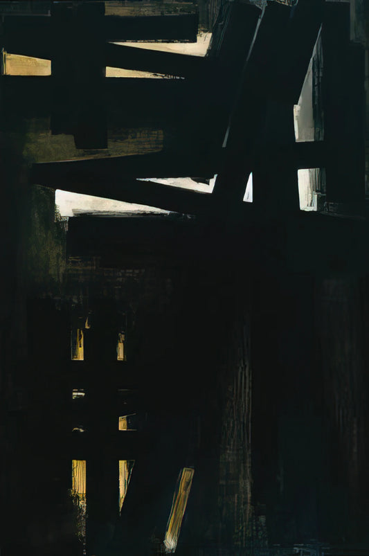 Pierre Soulages: The Master of Black Light and the Enduring Power of Outrenoir - Painting, 23 May 1953 - 1953 by Pierre Soulages