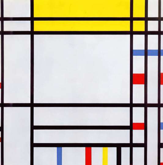 Piet Mondrian Photos: A Visual Journey Through the Evolution of an Abstract Pioneer - Place de la Concorde by Piet Mondrian