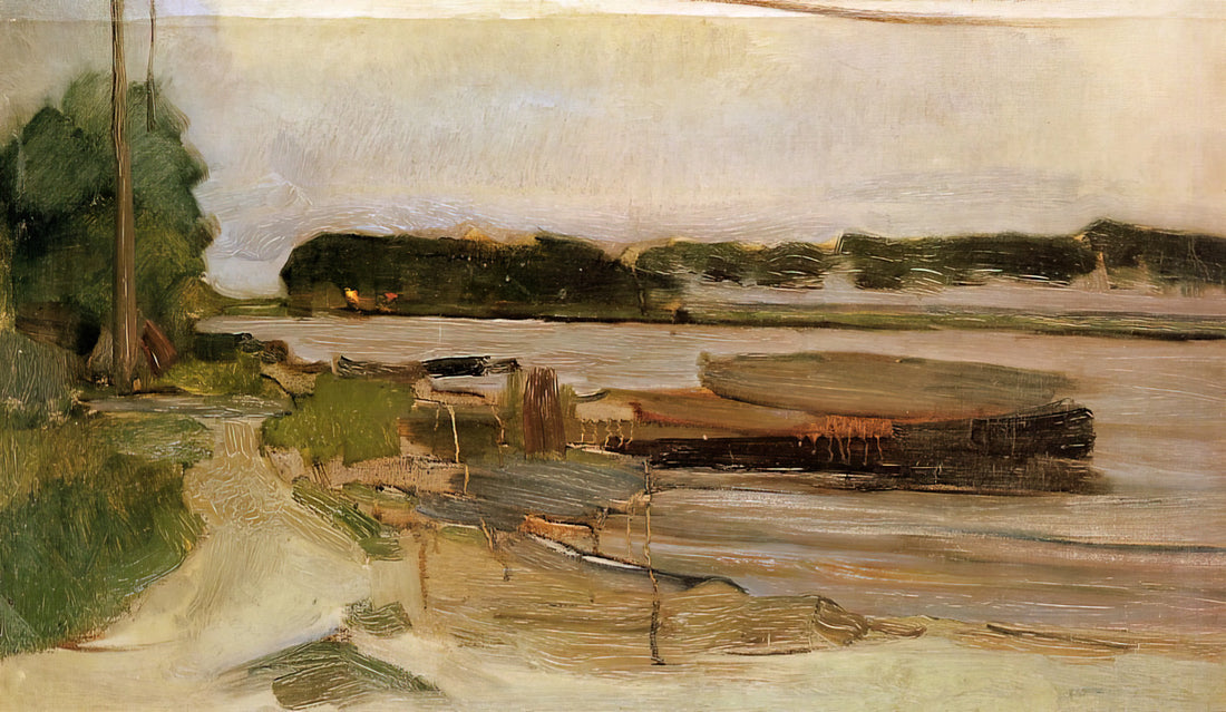 Piet Mondrian (1872–1944): The Architect of Modern Abstraction - At the Amstel Sun by Piet Mondrian