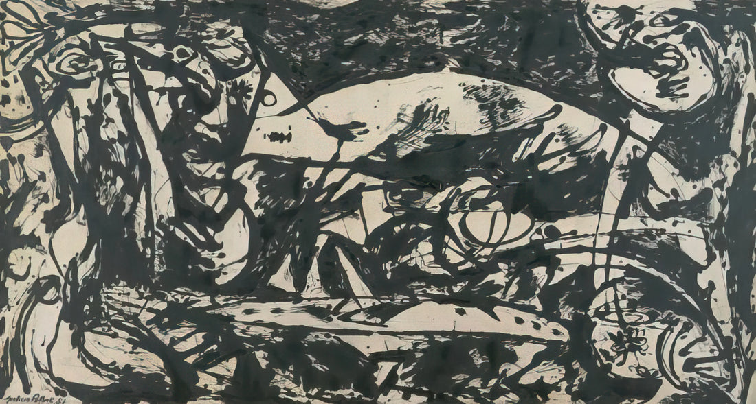 Pollock Paintings Original Price: A Collector's Guide to Value, History & Market - NUMBER 14 by Jackson Pollock