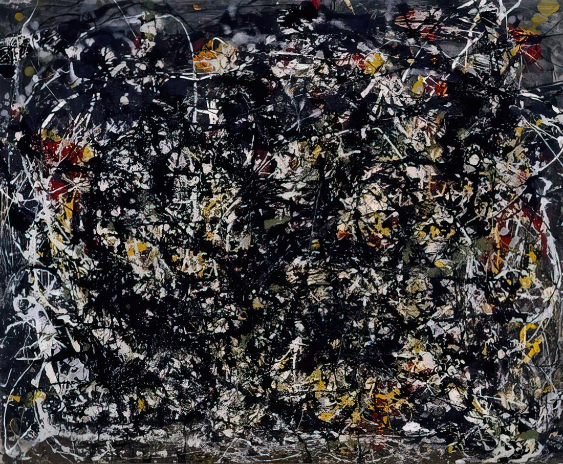 Pollock at Tate Modern: A Deep Dive into the Abstract Expressionist's Revolutionary Legacy - NUMBER 6 1949 by Jackson Pollock