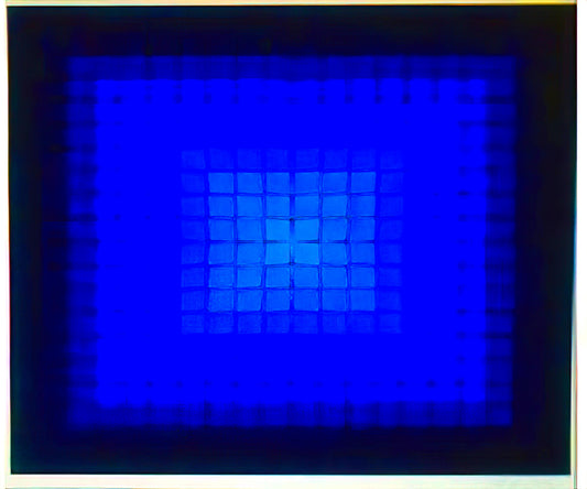 Poster Victor Vasarely: The Master of Op Art and His Enduring Legacy in Modern Decor - Quasar - 1966 by Victor Vasarely