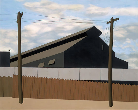 Ralston Crawford: The Precisionist Artist Who Captured the American Industrial Sublime - Steel Foundry, Coatesville, Pa. - 1937 by Ralston Crawford
