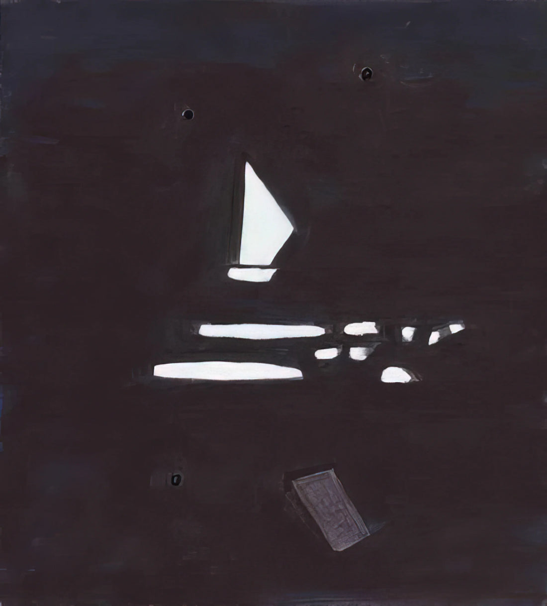 Raoul De Keyser Acrylic Print: The Elusive Poetry of Belgian Abstraction - Oskar 5 - 2005 by Raoul De Keyser